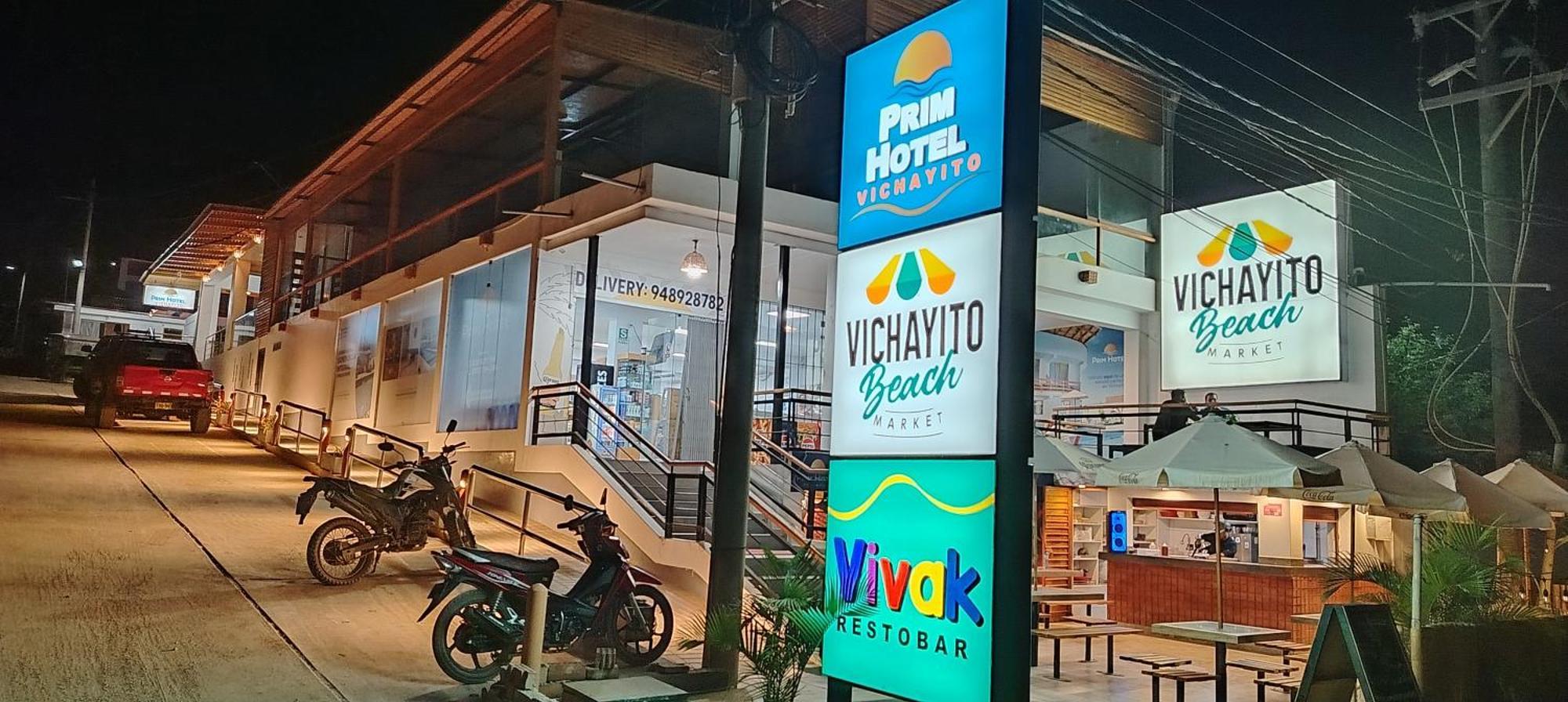 Prim Hotel Vichayito Exterior photo