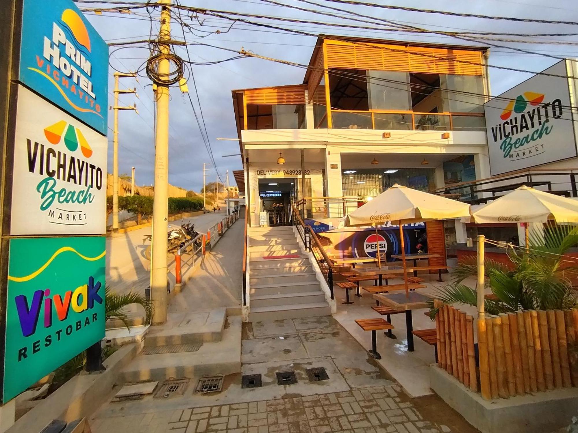 Prim Hotel Vichayito Exterior photo